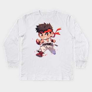ryu Kids Long Sleeve T-Shirt